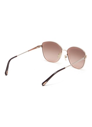 模特儿示范图 - 点击放大 - CHLOÉ - Marcie Metal Rectangle Sunglasses