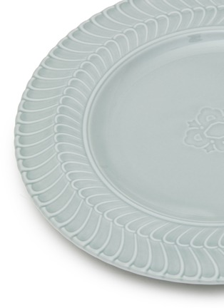 细节 –点击放大 - BUCCELLATI - Rouche Porcelain Dessert Plate Set of 2 — Tang Green