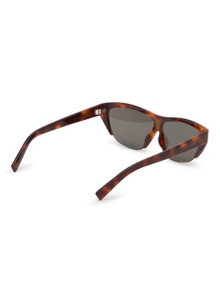 模特儿示范图 - 点击放大 - SAINT LAURENT - Recycled Acetate Cat Eye Sunglasses