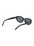 模特儿示范图 - 点击放大 - SAINT LAURENT - Recycled Acetate Oval Sunglasses