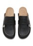 细节 - 点击放大 - JW ANDERSON - Biker Leather Loafer Mules