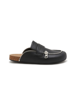 首图 - 点击放大 - JW ANDERSON - Biker Leather Loafer Mules