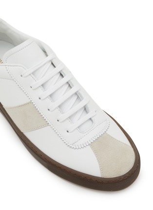 细节 - 点击放大 - COMMON PROJECTS - Field Trainer Low Top Leather Women's Sneakers