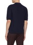 背面 - 点击放大 - PIACENZA 1733 - Two Tone Stitch Silk Cotton Sailor Polo Shirt
