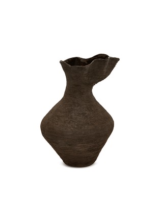 细节 –点击放大 - TANIA WHALEN CERAMICS - The Flutter Vessel — Brown