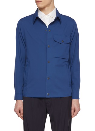 首图 - 点击放大 - EQUIL - Techno Jersey Overshirt