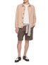 模特儿示范图 - 点击放大 - EQUIL - Stretch Microfiber Overshirt