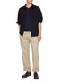 模特儿示范图 - 点击放大 - EQUIL - Stretch Microfiber Overshirt
