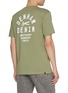 背面 - 点击放大 - DENHAM - Scissor Logo Print Cotton T-Shirt