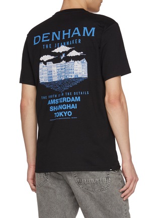 背面 - 点击放大 - DENHAM - The Amsterdam Skyline Cotton T-Shirt