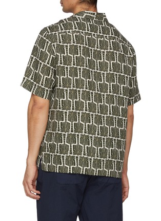 背面 - 点击放大 - FRESCOBOL CARIOCA - Palmeria Print Linen Shirt