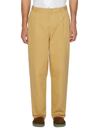 首图 - 点击放大 - FRESCOBOL CARIOCA - Pleated Front Straight Leg Cotton Pants