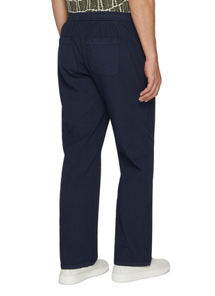 背面 - 点击放大 - FRESCOBOL CARIOCA - Drawstring Straight Leg Cotton Pants