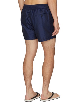 背面 - 点击放大 - FRESCOBOL CARIOCA - O'Sol Rio Jacquard Swim Shorts