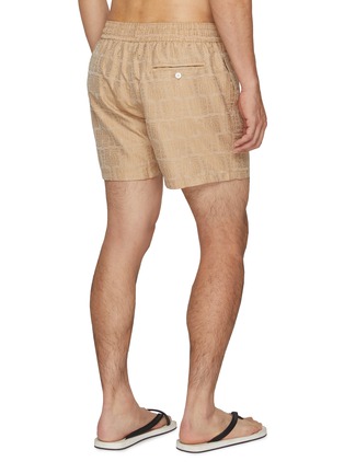 背面 - 点击放大 - FRESCOBOL CARIOCA - O'Sol Rio Jacquard Swim Shorts