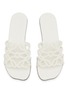 细节 - 点击放大 - LOEWE - Petal Anagram Leather Slides