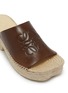 细节 - 点击放大 - LOEWE - x Paula's Ibiza Petal Leather Espadrille Slides