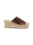 首图 - 点击放大 - LOEWE - x Paula's Ibiza Petal Leather Espadrille Slides
