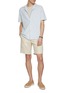 模特儿示范图 - 点击放大 - ORLEBAR BROWN - Ob-T Linen T-Shirt