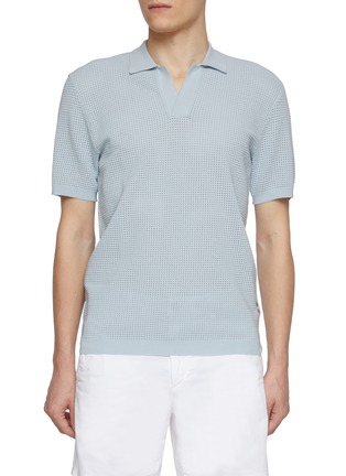 首图 - 点击放大 - ORLEBAR BROWN - Roddy Waffle Mesh Polo Shirt