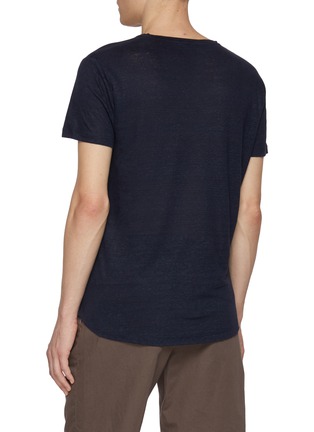 背面 - 点击放大 - ORLEBAR BROWN - Crewneck Linen T-Shirt