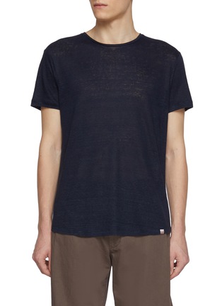 首图 - 点击放大 - ORLEBAR BROWN - Crewneck Linen T-Shirt