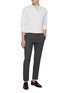 模特儿示范图 - 点击放大 - PT TORINO - Garment Dyed Superlight Wool Pants