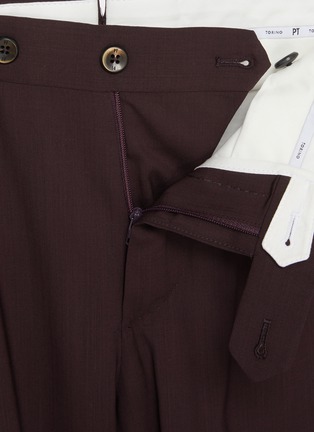 细节 - 点击放大 - PT TORINO - Garment Dyed Superlight Wool Pants