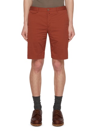 首图 - 点击放大 - PT TORINO - Techno Stretch Bermuda Cotton Shorts