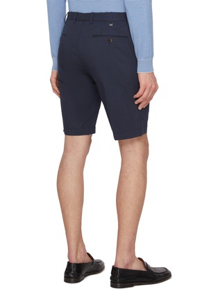 背面 - 点击放大 - PT TORINO - Techno Stretch Bermuda Cotton Shorts