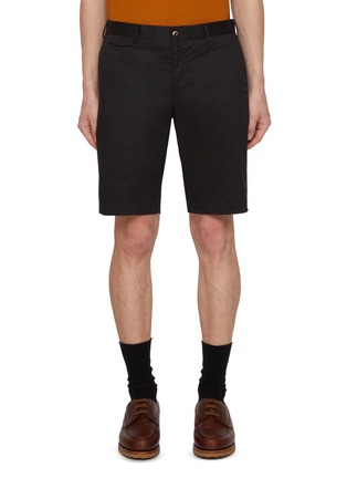 首图 - 点击放大 - PT TORINO - Techno Stretch Bermuda Cotton Shorts