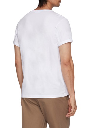 背面 - 点击放大 - MAISON LABICHE - Out Of Office Poitou Cotton T-Shirt