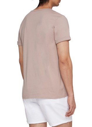 背面 - 点击放大 - MAISON LABICHE - Le Poitou Patch Cotton T-shirt