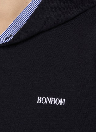 - BONBOM - 假两件连帽卫衣