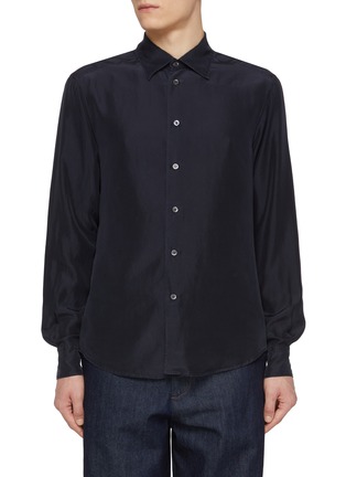 首图 - 点击放大 - BARENA - Maridola Tentor Garment Dye Silk Shirt