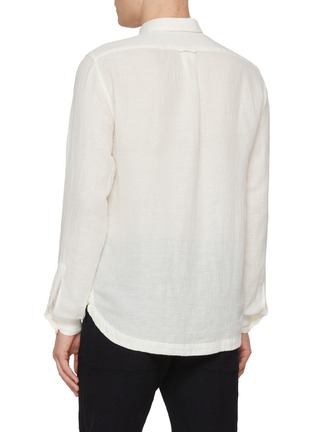 背面 - 点击放大 - BARENA - Pavan Linen Cotton Shirt