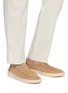 模特儿示范图 - 点击放大 - FRESCOBOL CARIOCA - Telo Suede Loafers