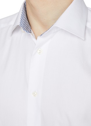  - ETON - Geometric Cutaway Collar Slim Cotton Shirt