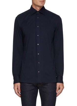 首图 - 点击放大 - ETON - Cutaway Collar Four Way Stretch Shirt