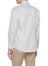 背面 - 点击放大 - ETON - Floral Wide Spread Collar Slim Cotton Linen Shirt