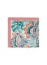 首图 - 点击放大 - ETON - Floral Print Silk Pocket Square