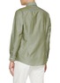 背面 - 点击放大 - ETON - Cutaway Collar Slim Cotton Linen Silk Shirt
