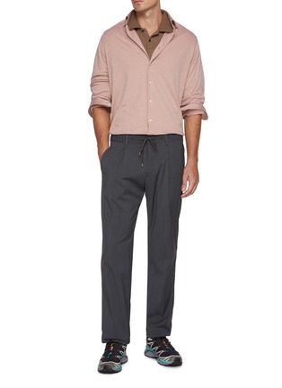模特儿示范图 - 点击放大 - ETON - Cutaway Collar Four Way Stretch Shirt