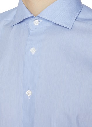  - ETON - Cutaway Collar Slim Cotton Silk Shirt