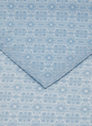 细节 - 点击放大 - ETON - Geometric Print Silk Pocket Square