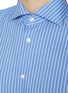  - ETON - Striped Cutaway Collar Slim Cotton Silk Shirt