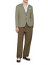 模特儿示范图 - 点击放大 - ETON - Cutaway Collar Slim Cotton Shirt