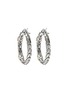 细节 - 点击放大 - JOHN HARDY - JH Essentials Diamond 14K Gold Sterling Silver Hoop Earrings