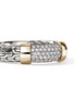 细节 - 点击放大 - JOHN HARDY - JH Essentials Diamond 14K Gold Sterling Silver Ring — Size 7