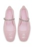 细节 - 点击放大 - JIMMY CHOO - Jelly Crystal Embellished Mary Jane Flats
